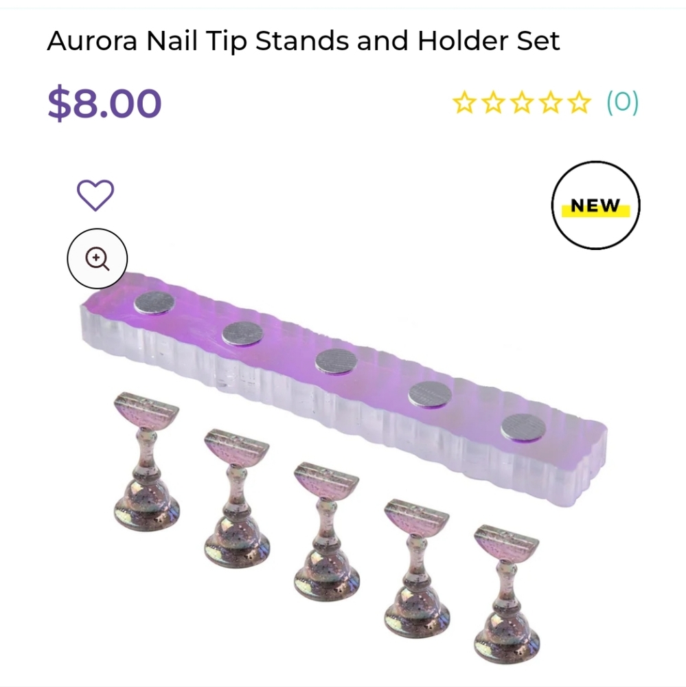 Maniology aurora nail tip stands and holder kit